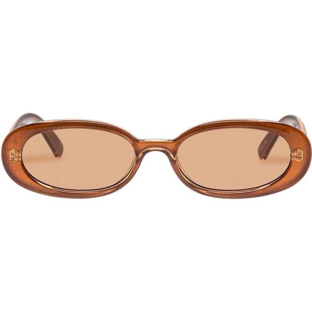 Le Specs Outta Love oval sunglasses- caramel color- 90s chic!!